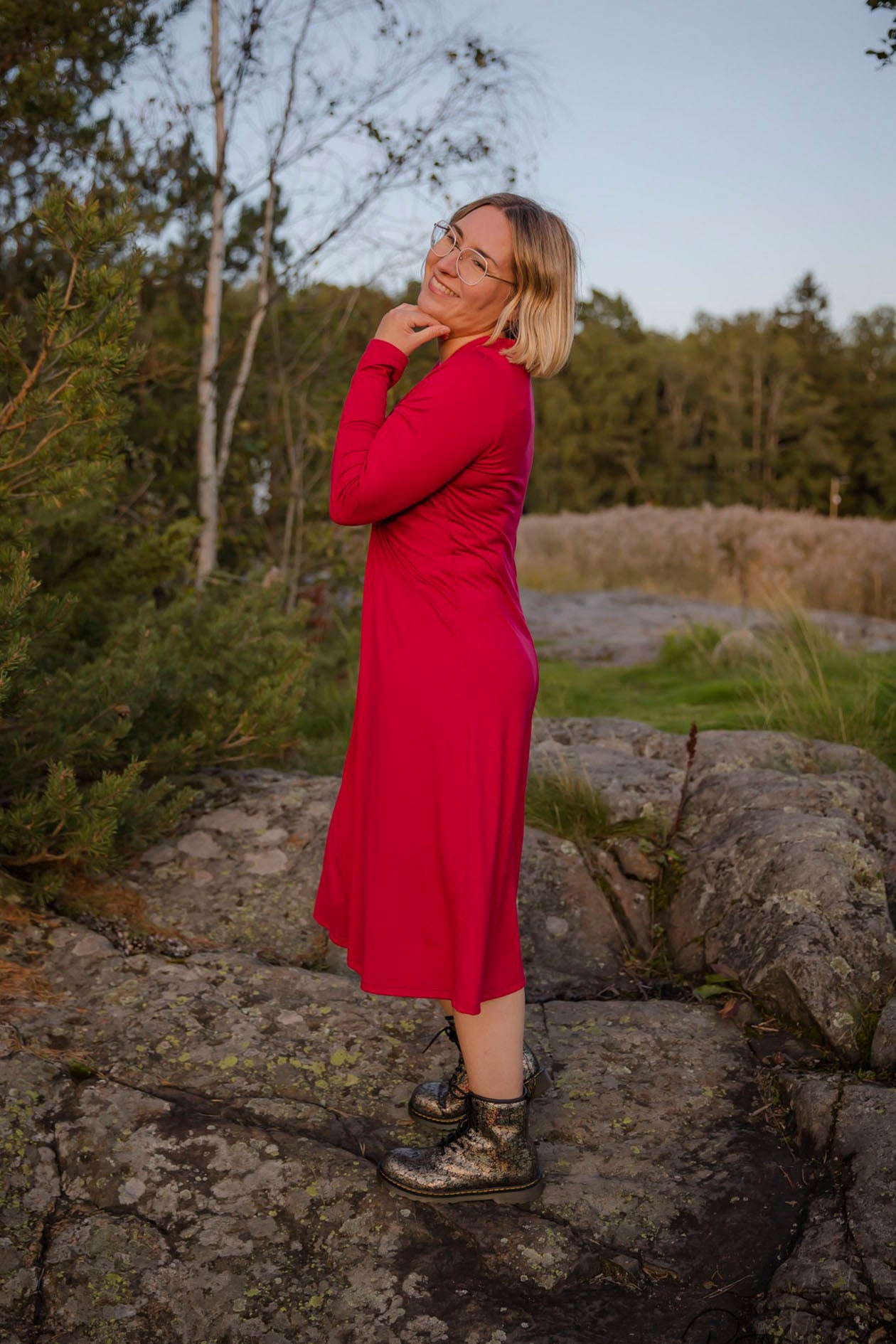 Kylie-neulosmekko