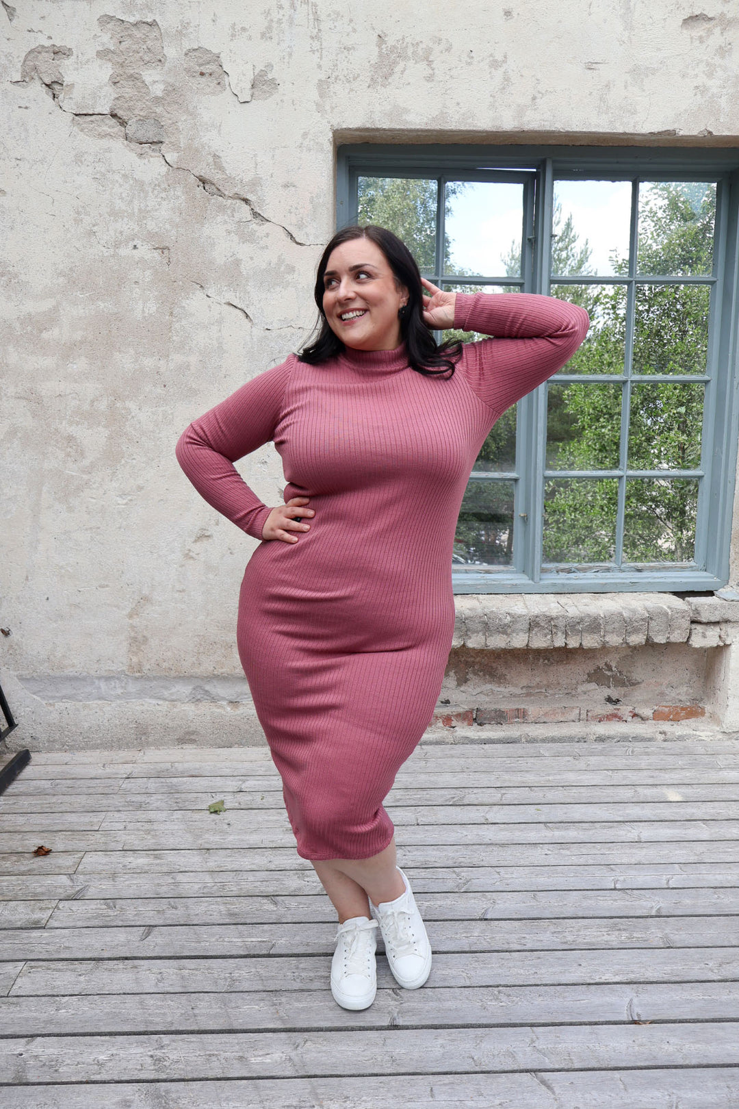 Allison- ribbimekko 100% merinovilla