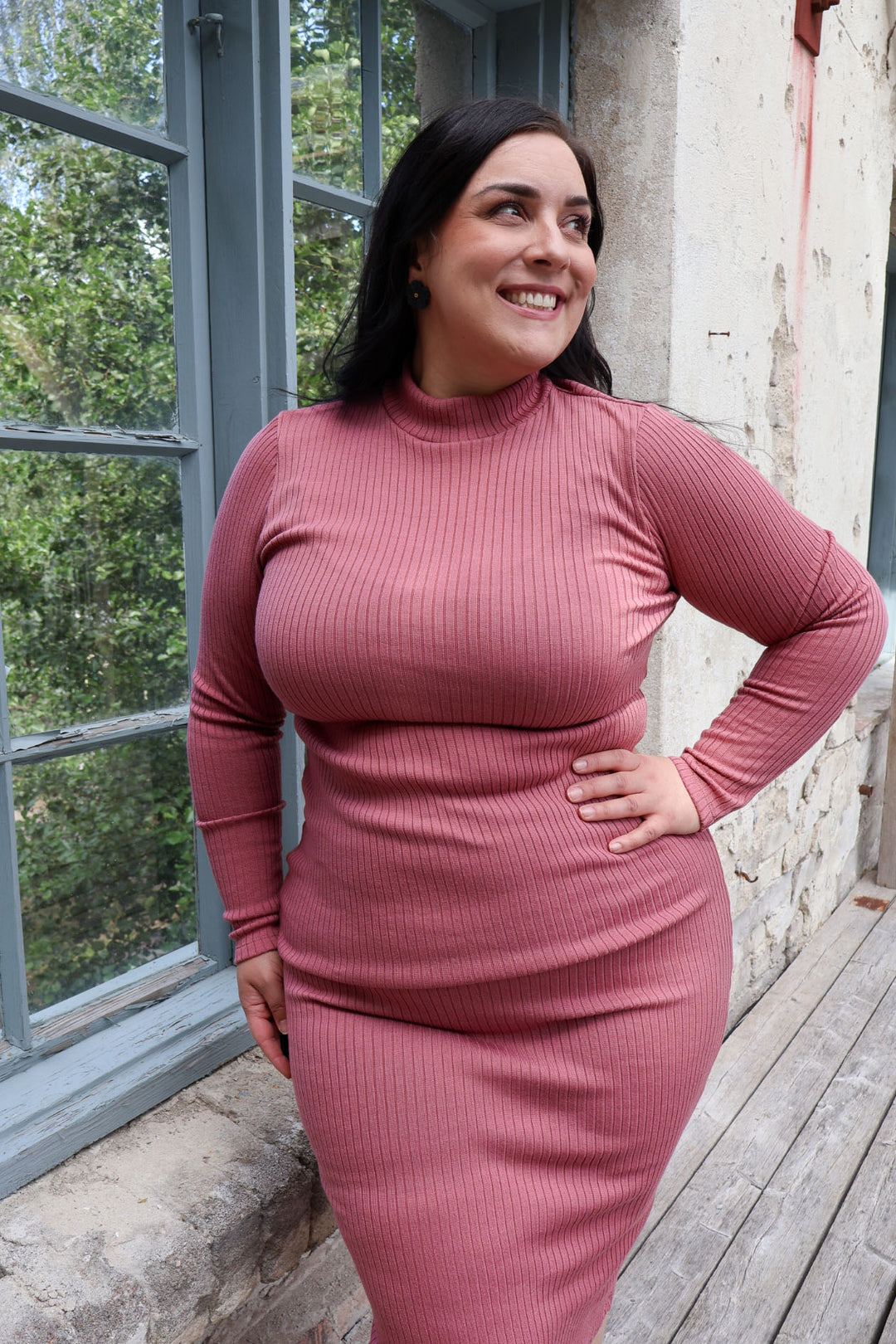 Allison- ribbimekko 100% merinovilla