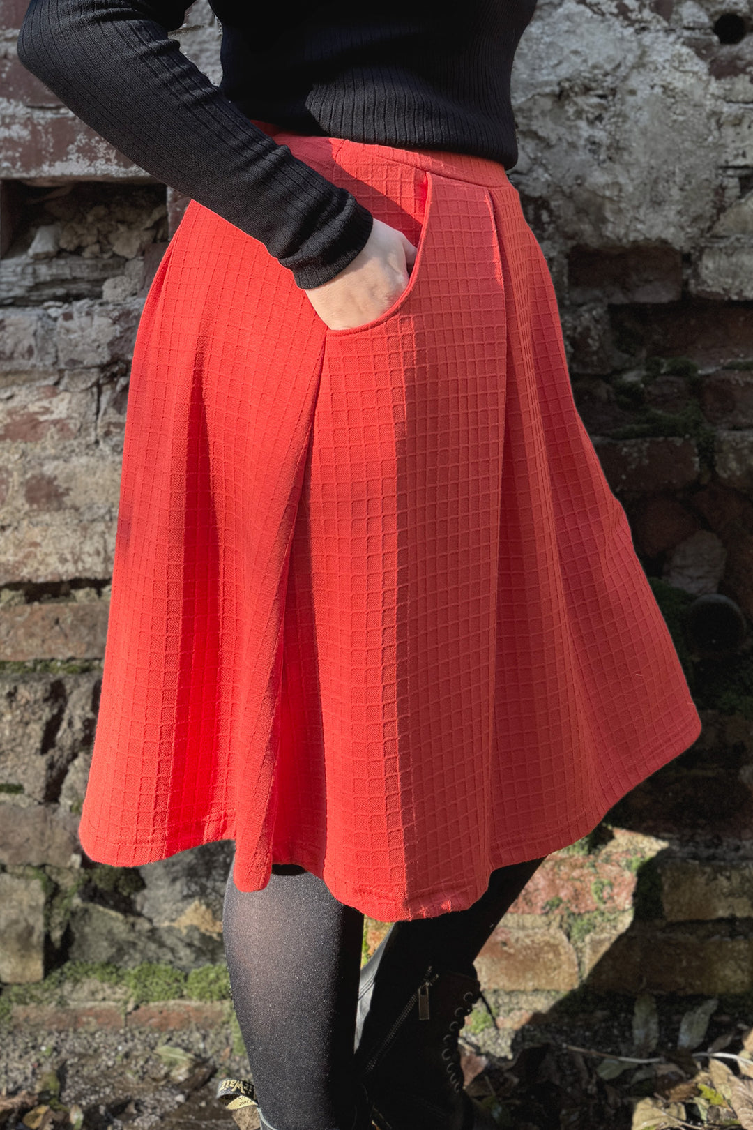 Armi-neuloshame yksivärinen