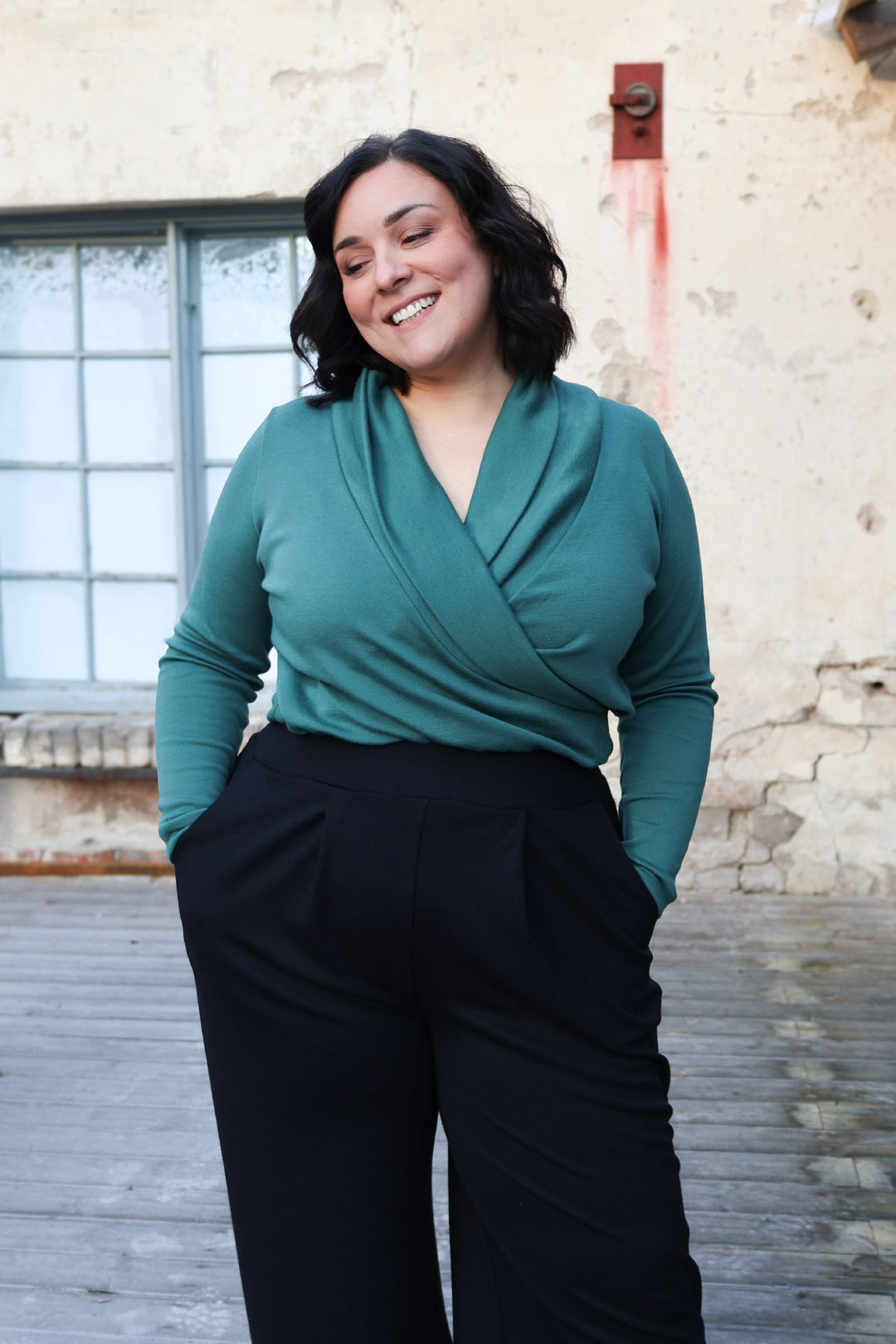 Belle-neulepusero 100% merinovilla