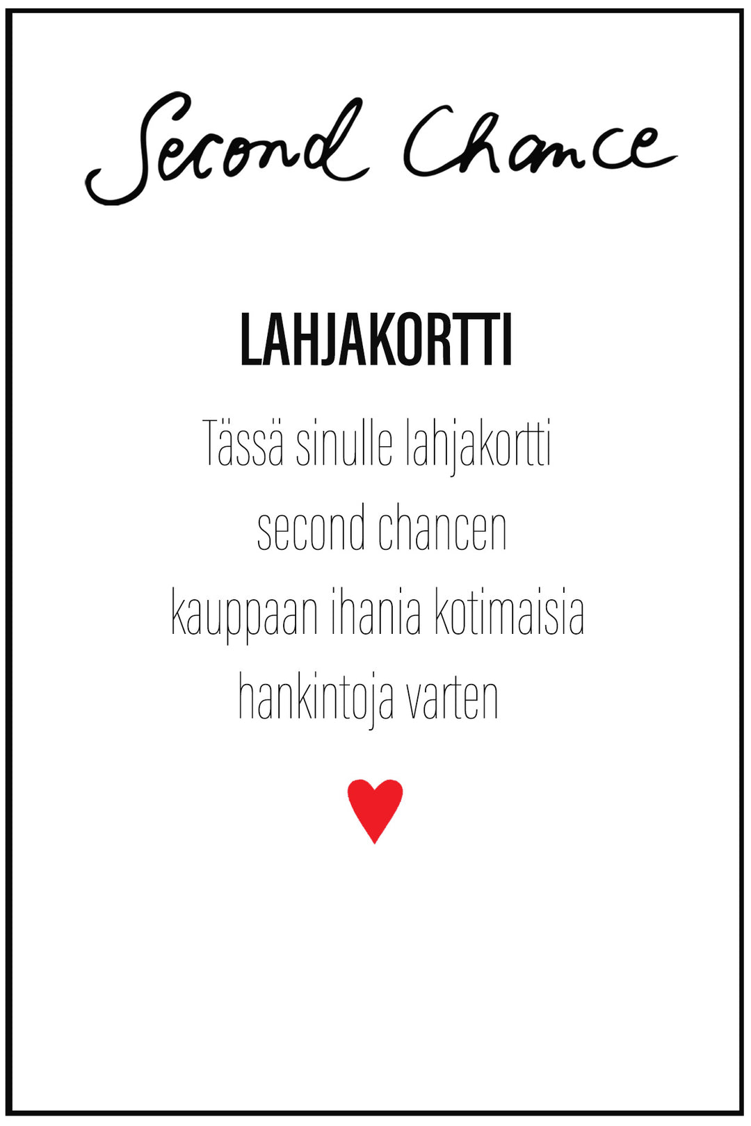 Lahjakortti